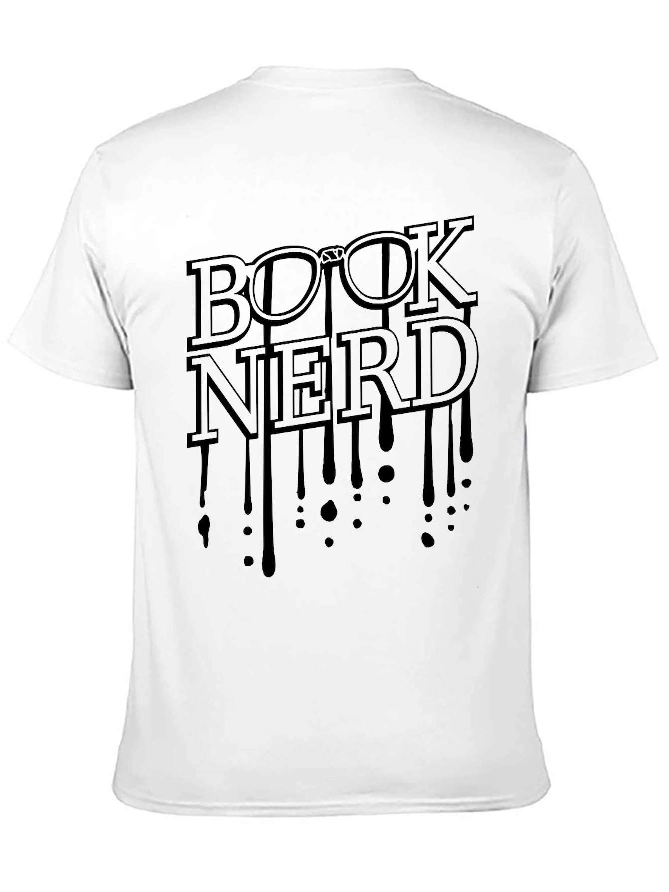 Book Nerd Drip T-Shirt - Read in Style!