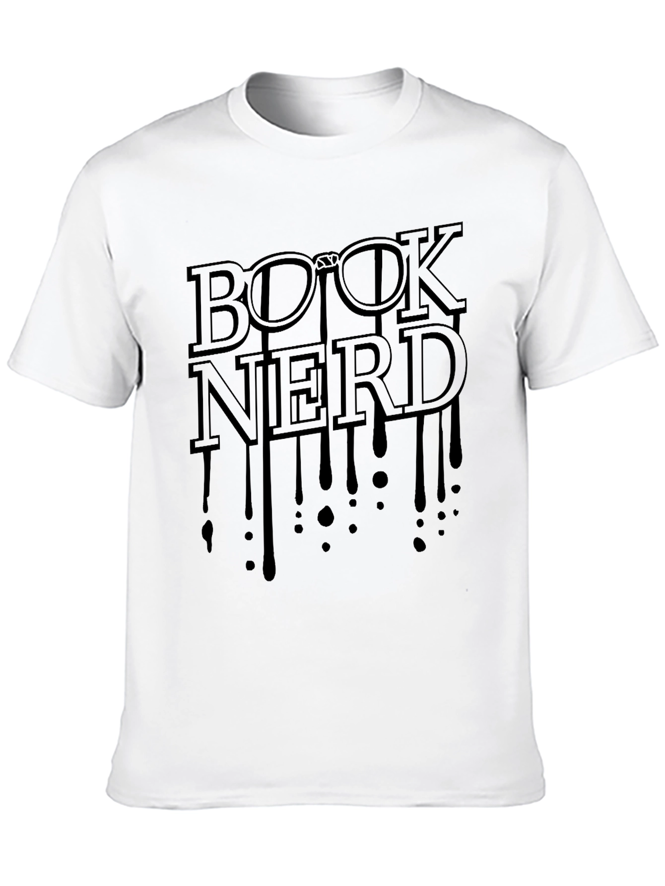 Book Nerd Drip T-Shirt - Read in Style!