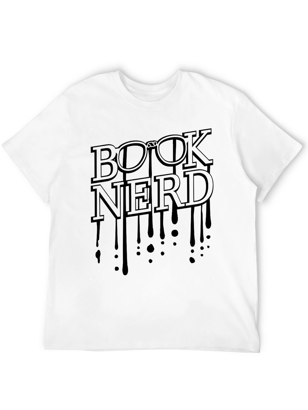 Book Nerd Drip T-Shirt - Read in Style!