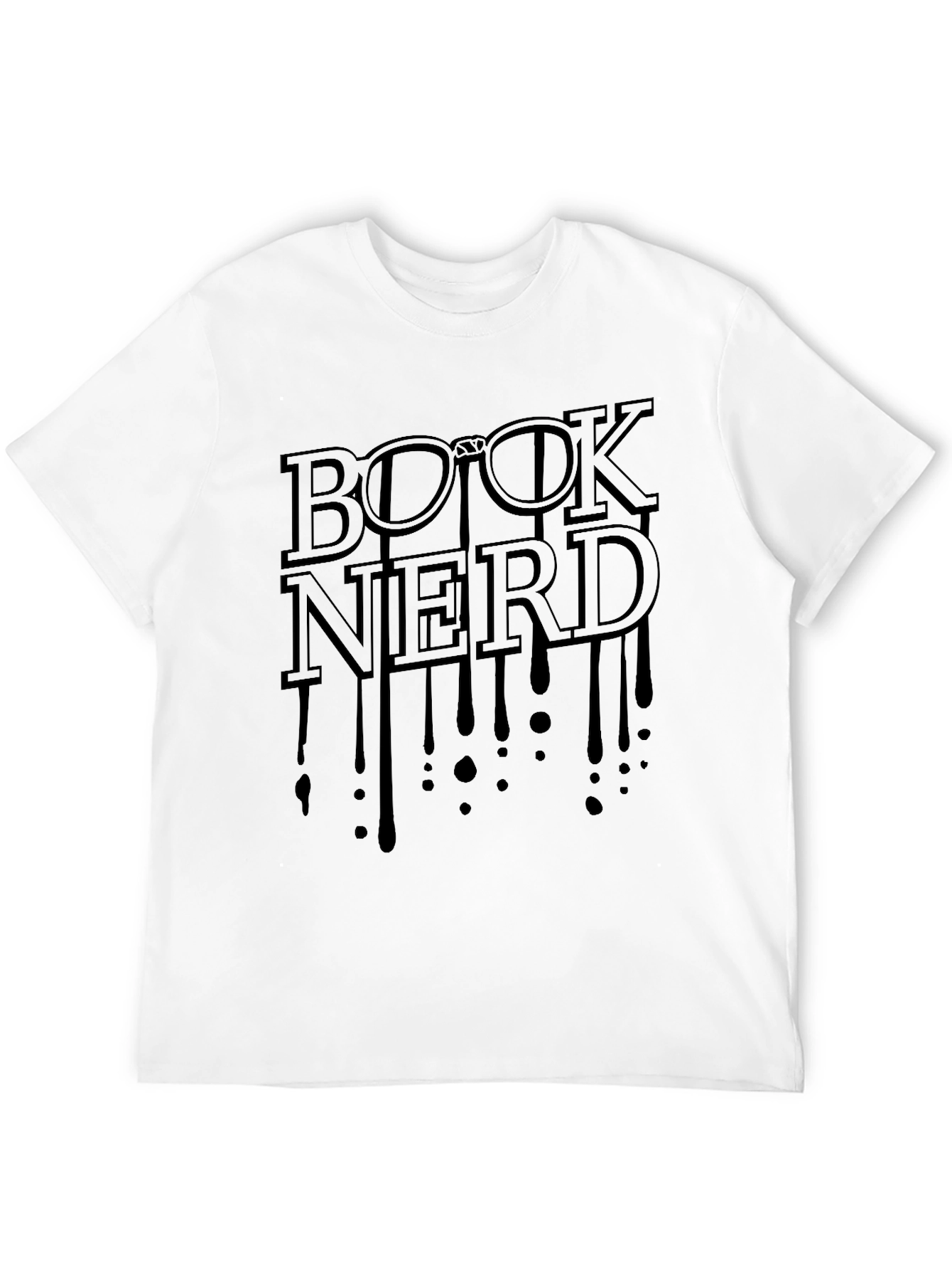 Book Nerd Drip T-Shirt - Read in Style!