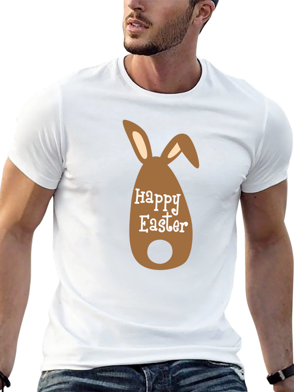 Happy Easter Bunny T-Shirt - Holiday Celebration Tee
