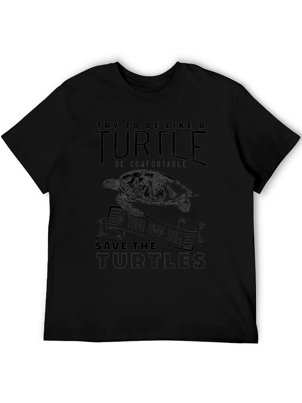 Turtle Graphic T-Shirt - Save the Turtles!