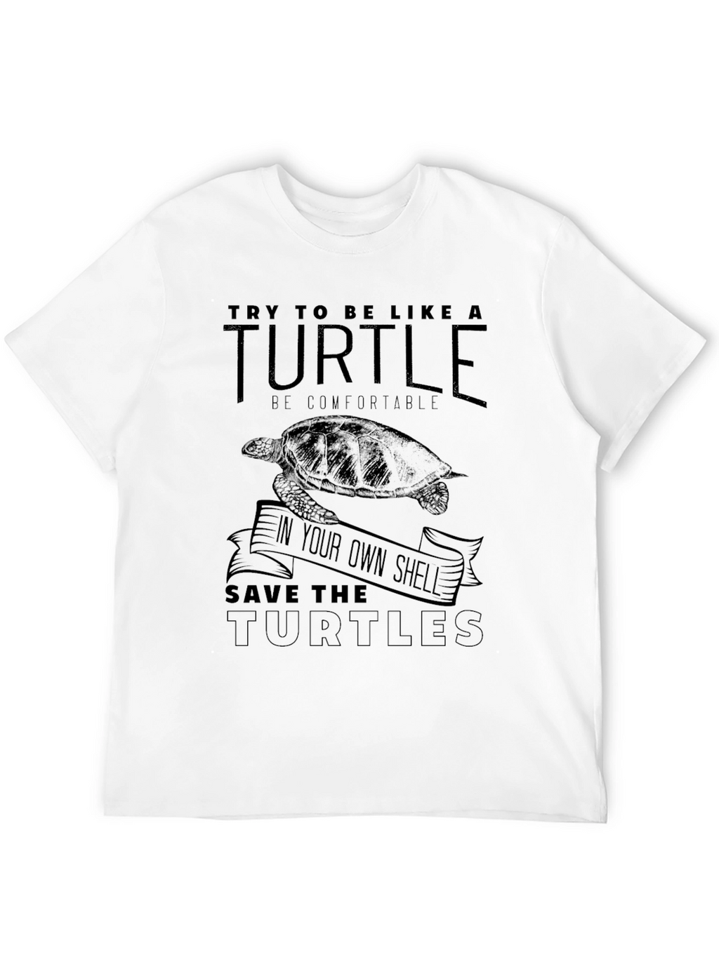Turtle Graphic T-Shirt - Save the Turtles!