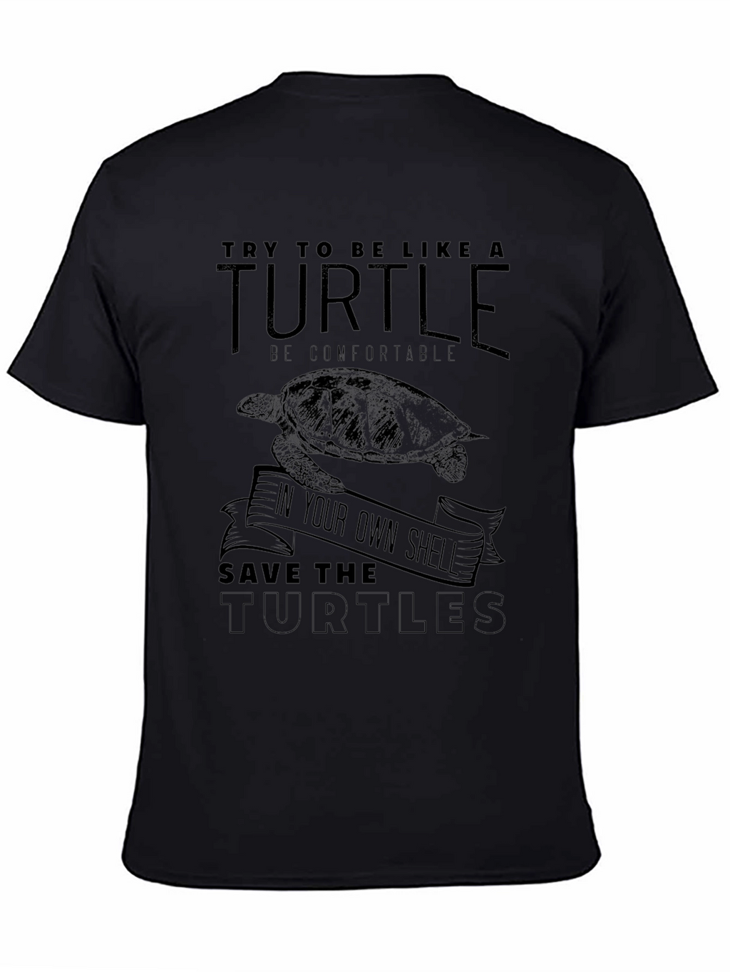 Turtle Graphic T-Shirt - Save the Turtles!
