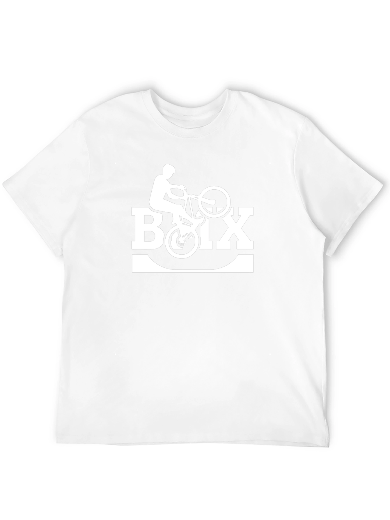 BMX Rider Graphic T-Shirt - Black Cotton Tee