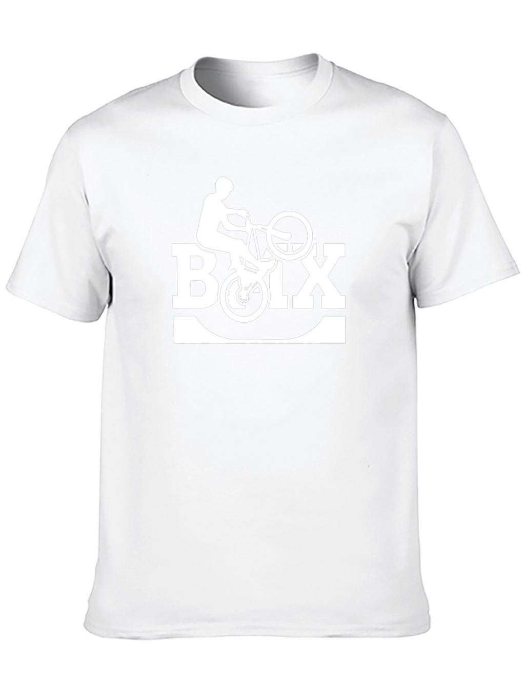 BMX Rider Graphic T-Shirt - Black Cotton Tee