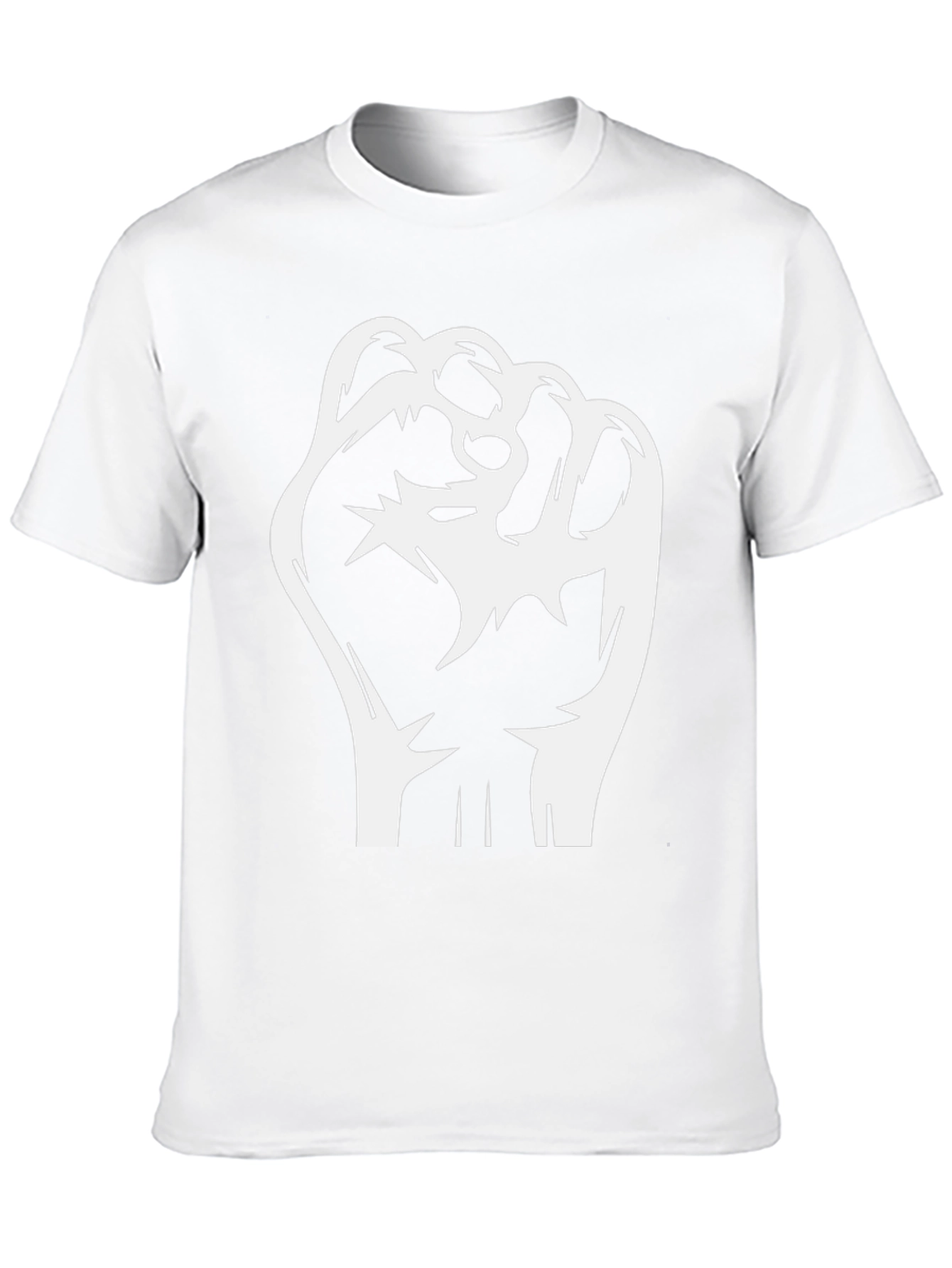 Empowered Fist Graphic Tee - Black