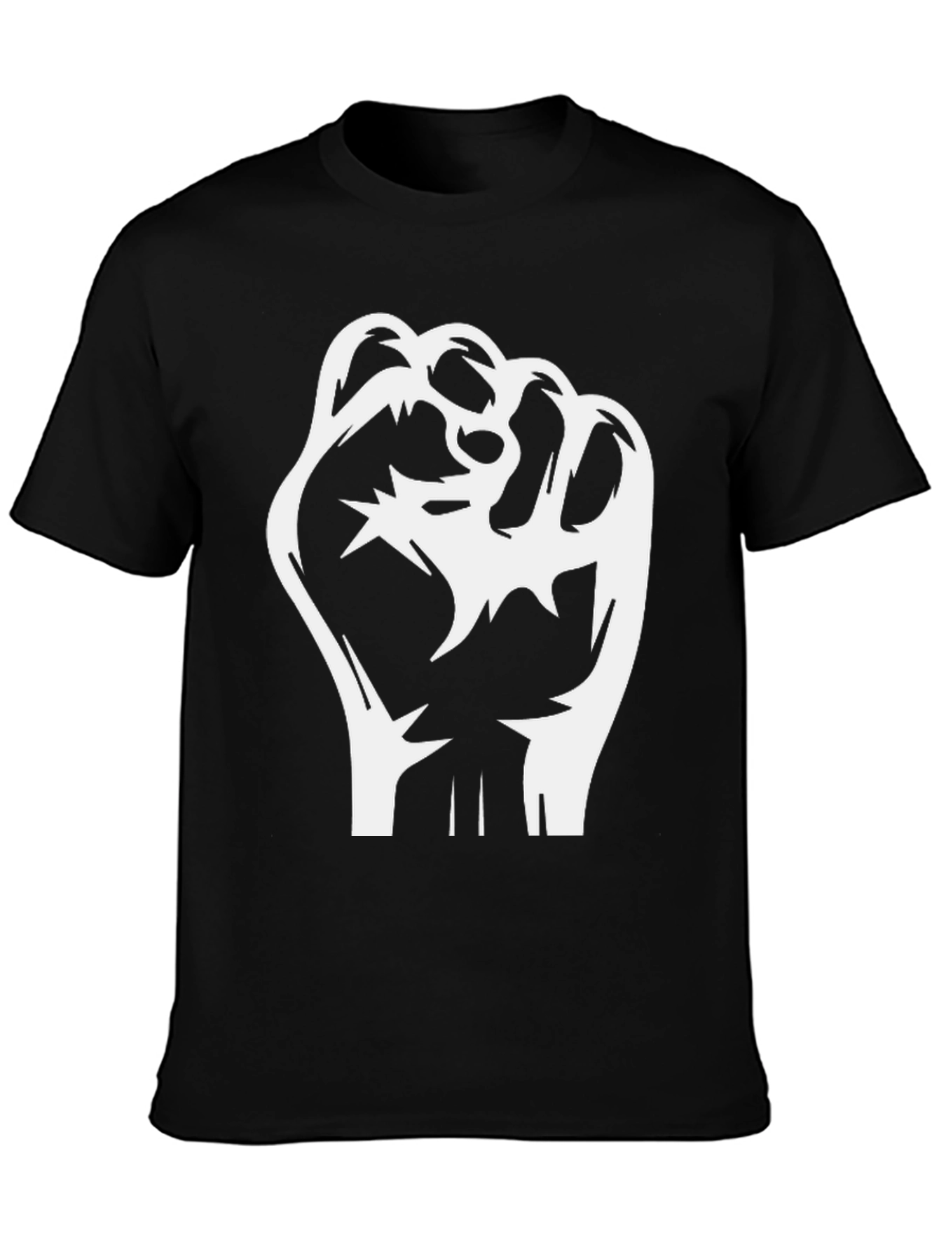 Empowered Fist Graphic Tee - Black