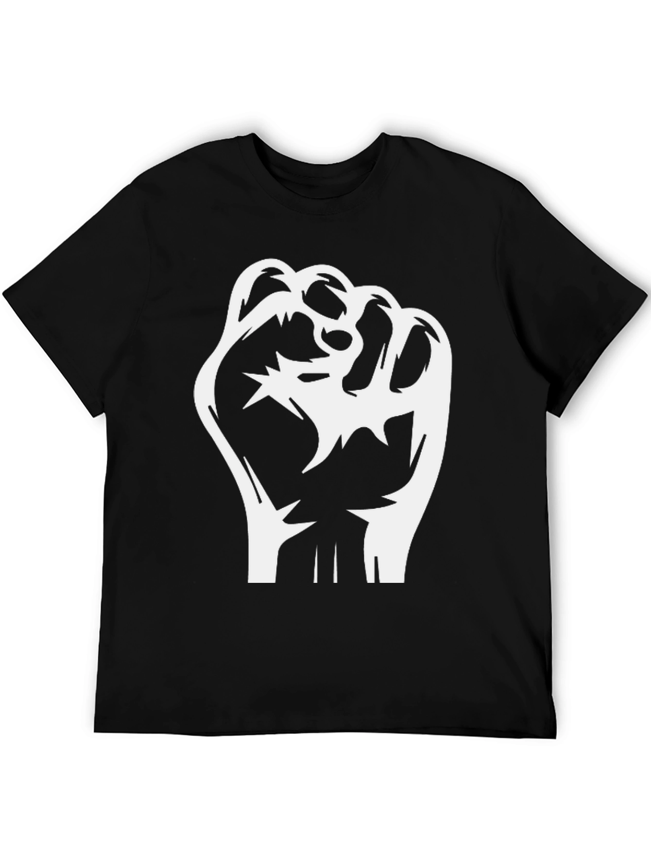 Empowered Fist Graphic Tee - Black