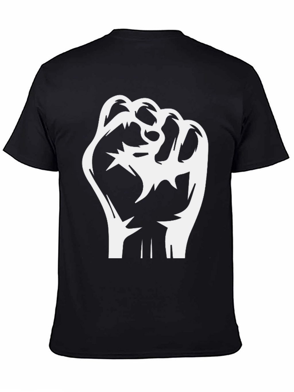 Empowered Fist Graphic Tee - Black