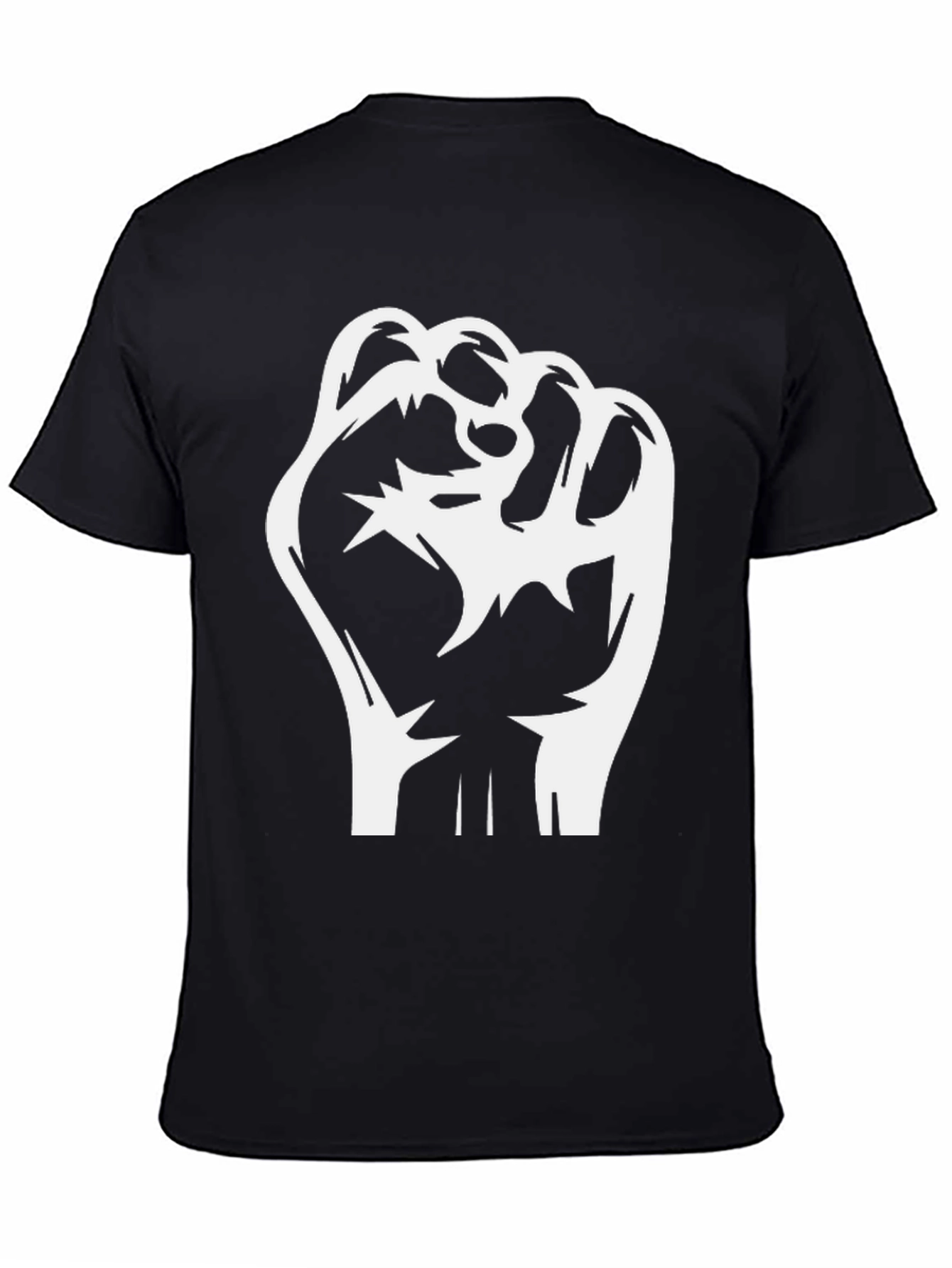 Empowered Fist Graphic Tee - Black