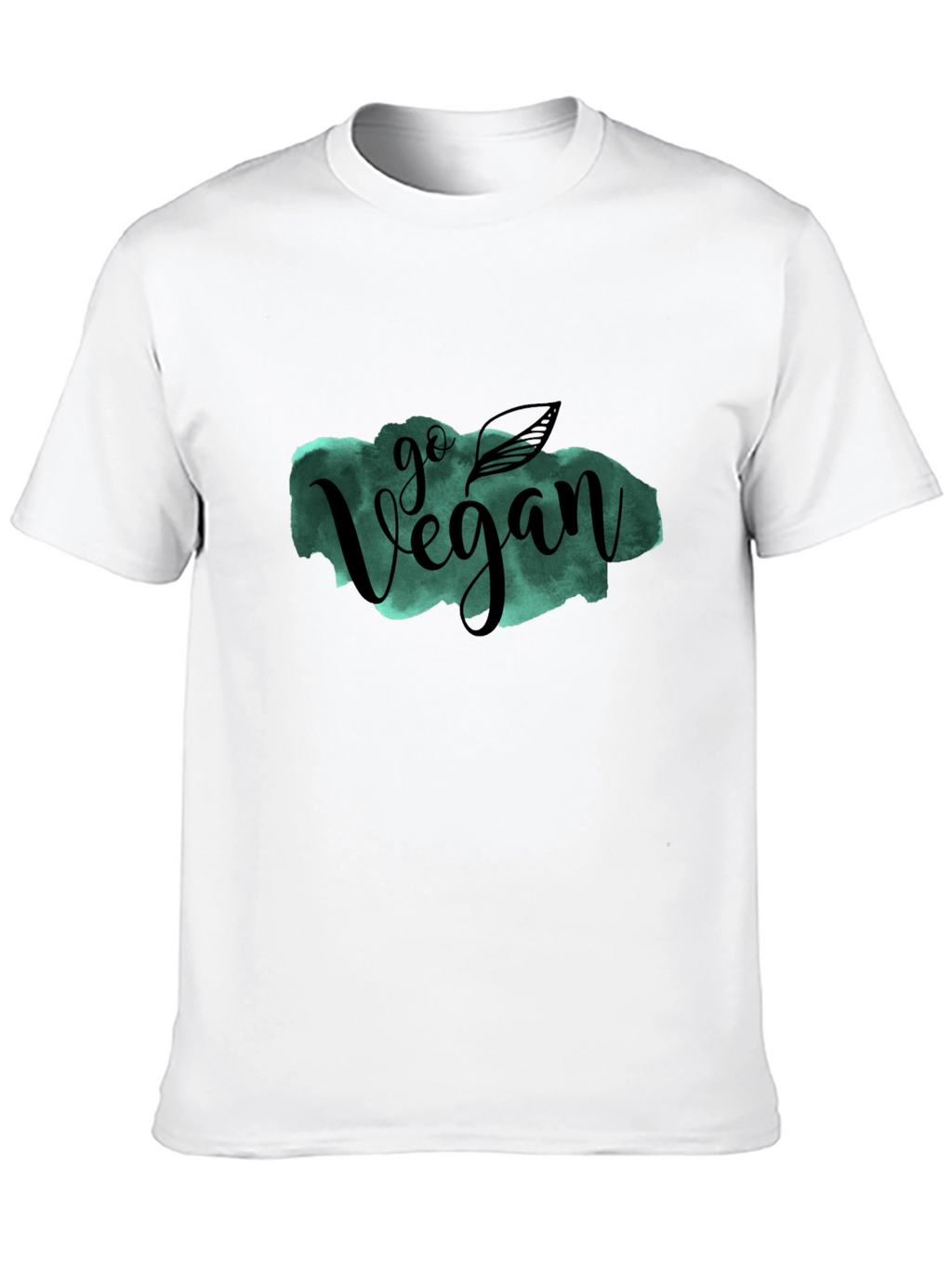 Go Vegan Black T-Shirt