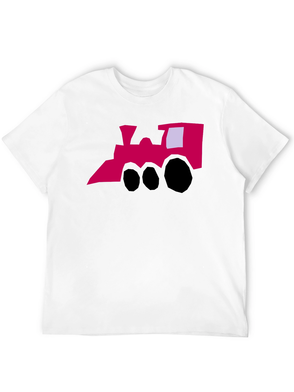 Funky Train Graphic Tee - Quirky Style