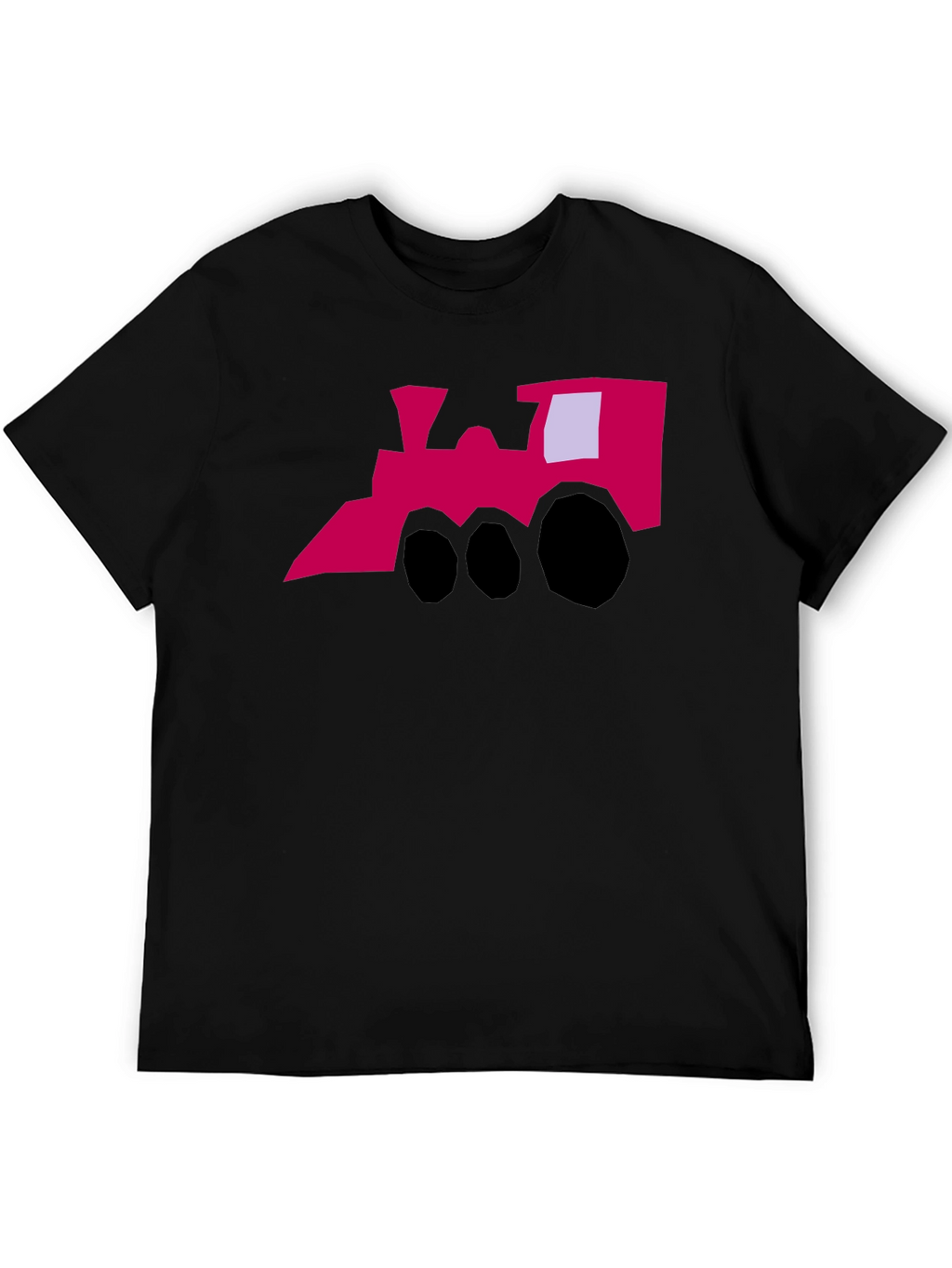 Funky Train Graphic Tee - Quirky Style