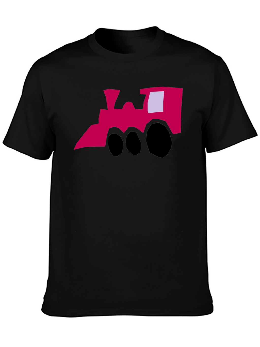 Funky Train Graphic Tee - Quirky Style