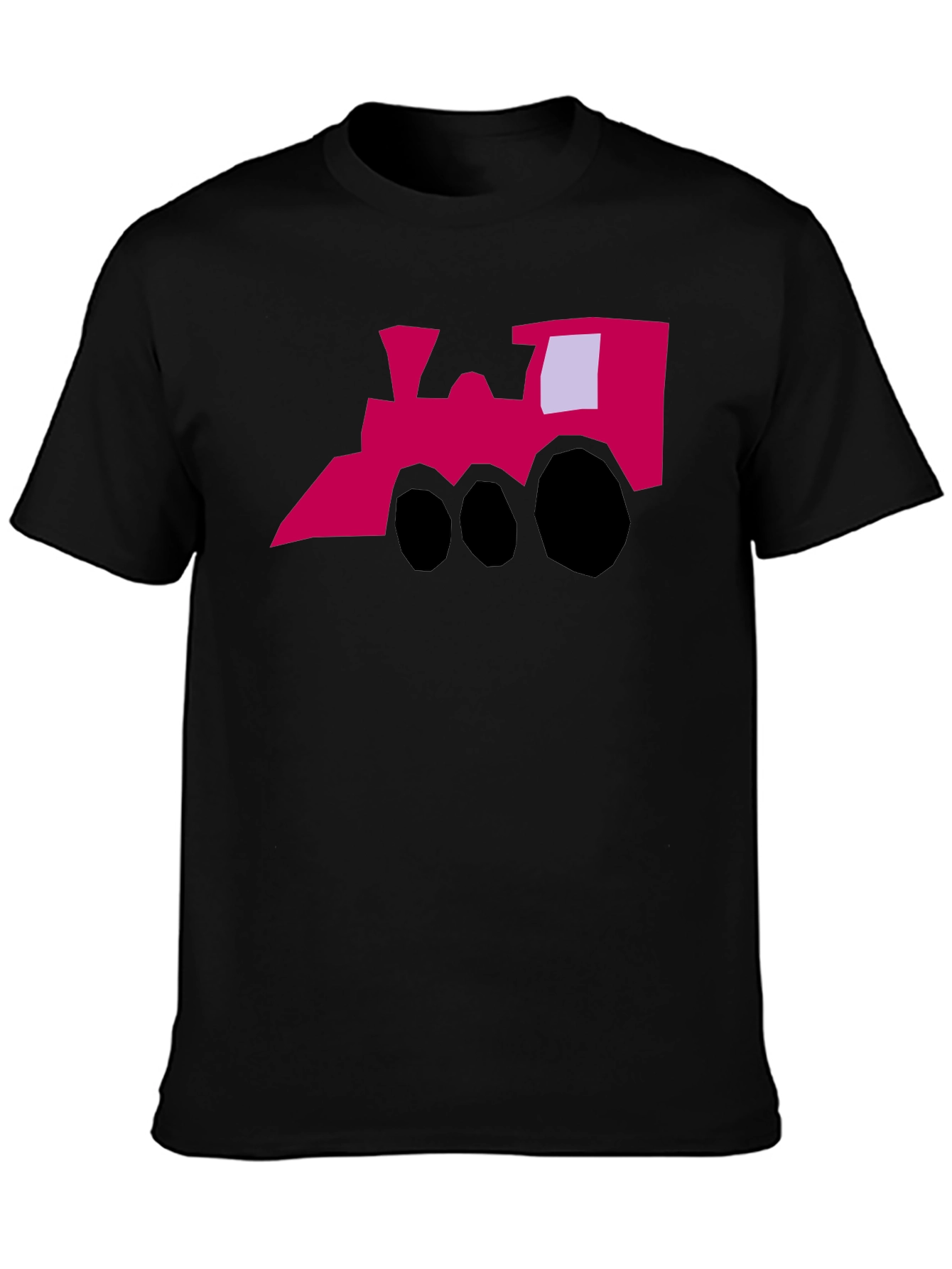 Funky Train Graphic Tee - Quirky Style