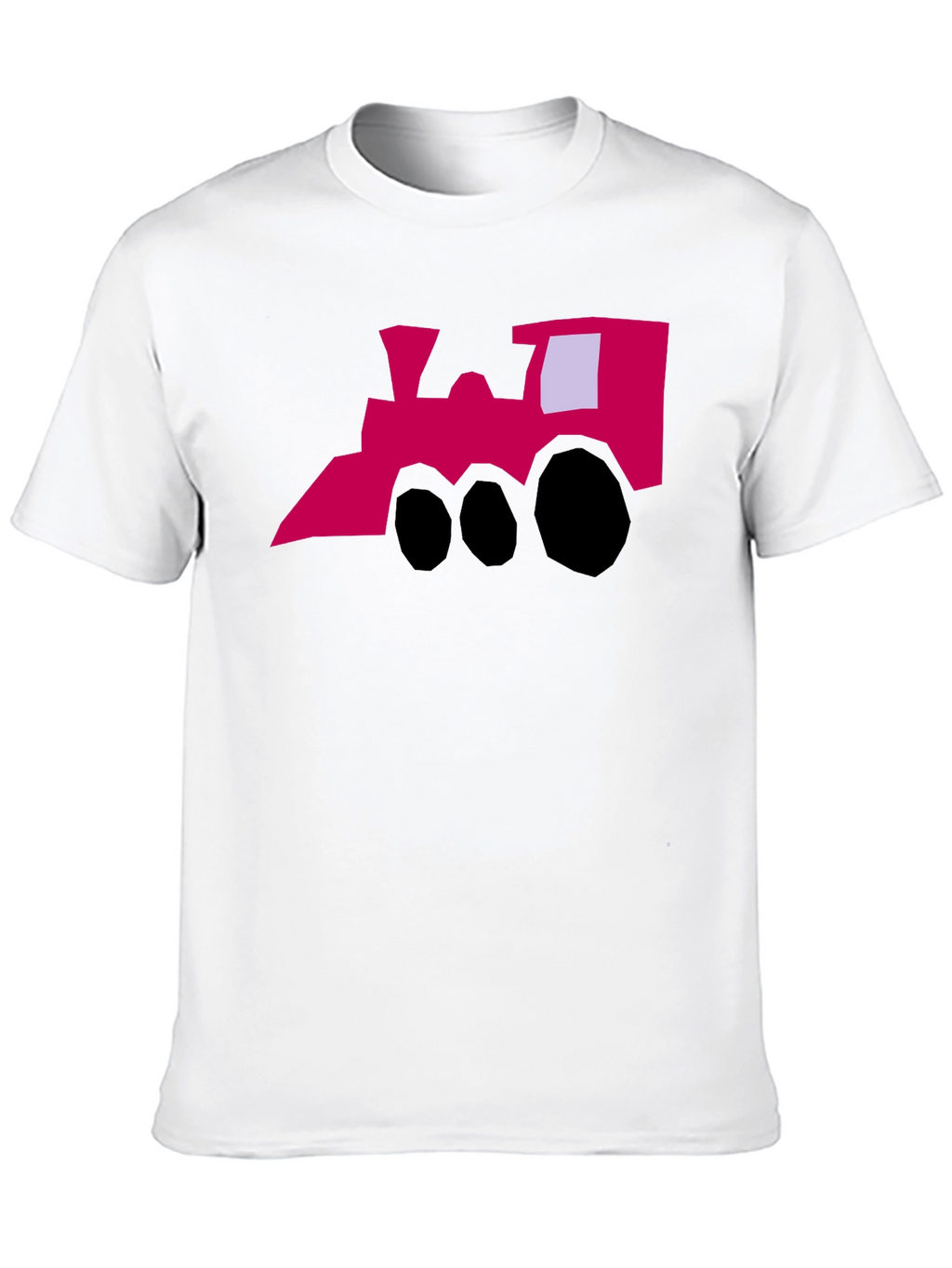 Funky Train Graphic Tee - Quirky Style