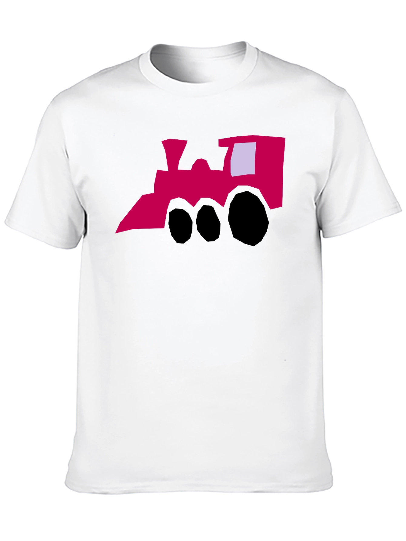 Funky Train Graphic Tee - Quirky Style
