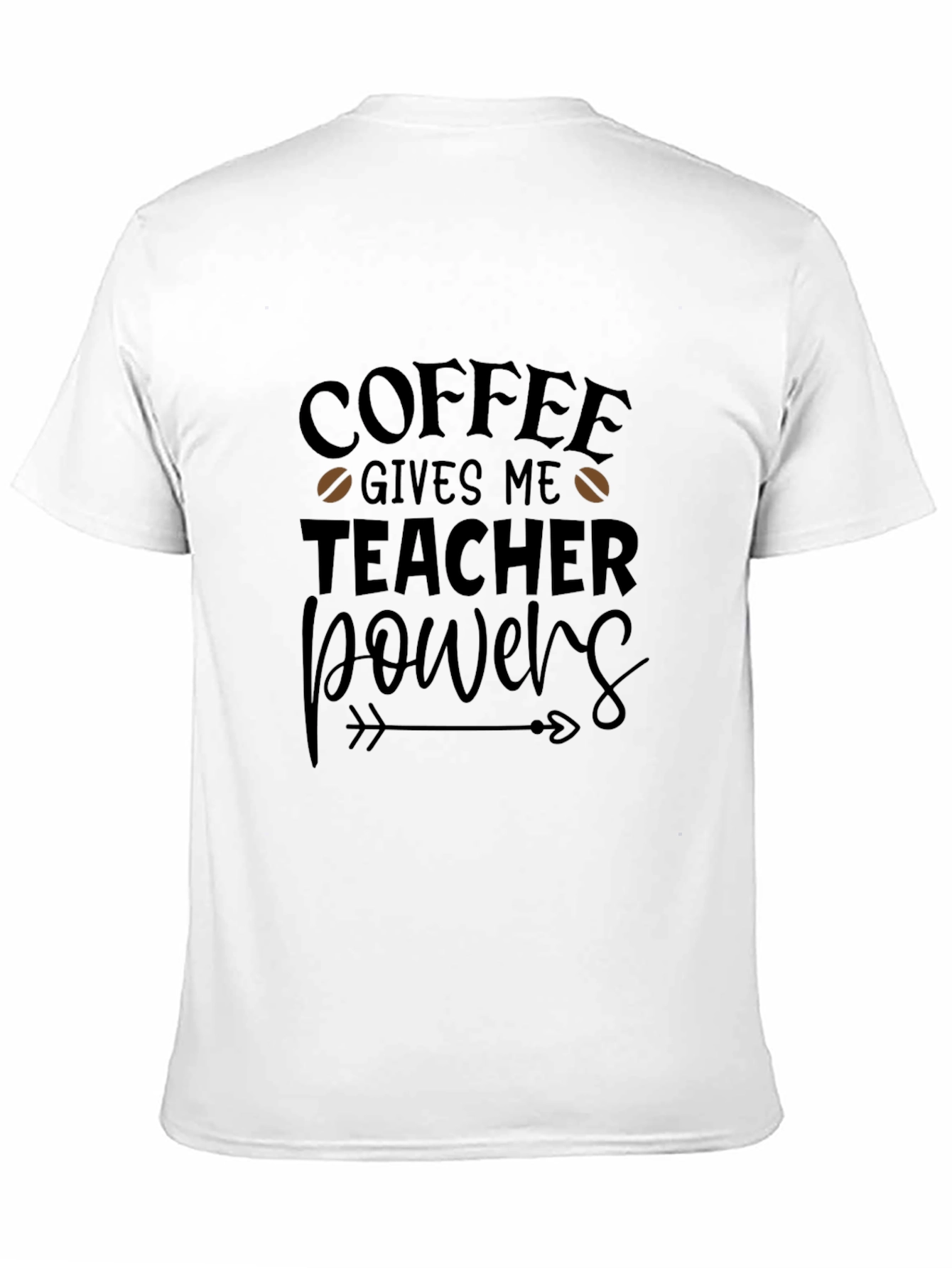 Coffee Gives Me Teacher Powers Graphic Tee