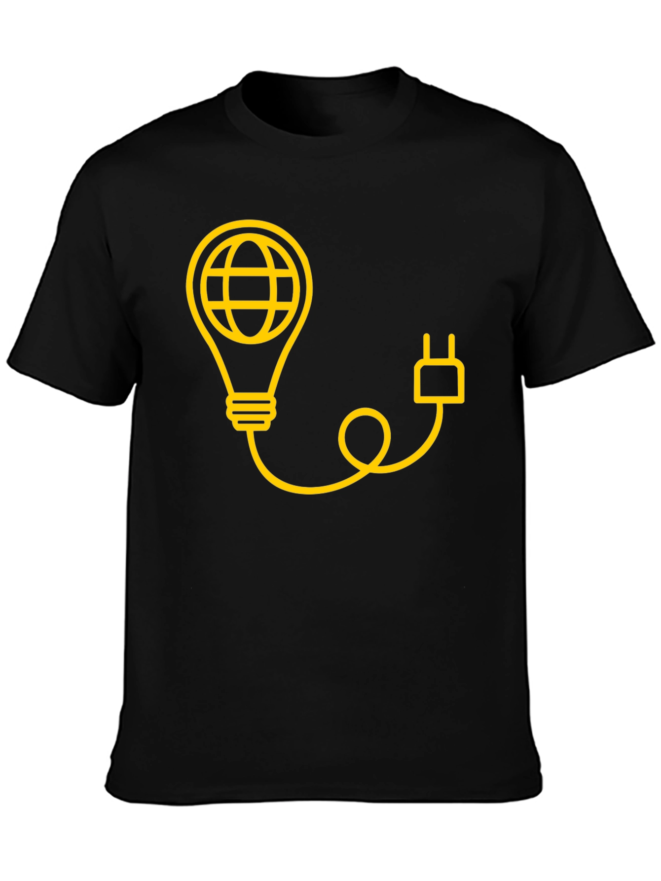 Earth Bulb Tee - Power Up Your Style