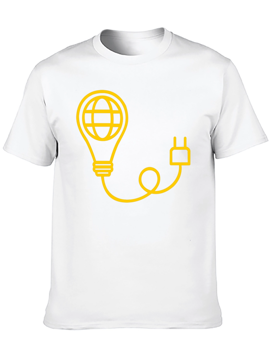 Earth Bulb Tee - Power Up Your Style