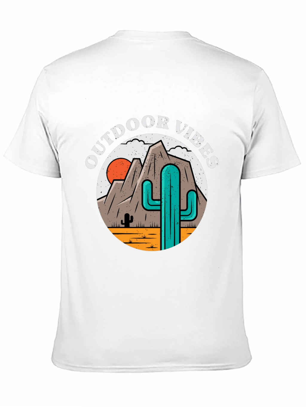 Outdoor Vibes Desert Graphic T-Shirt