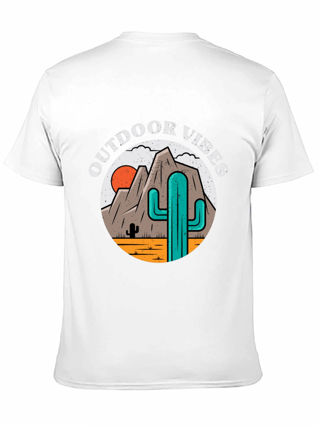 Outdoor Vibes Desert Graphic T-Shirt