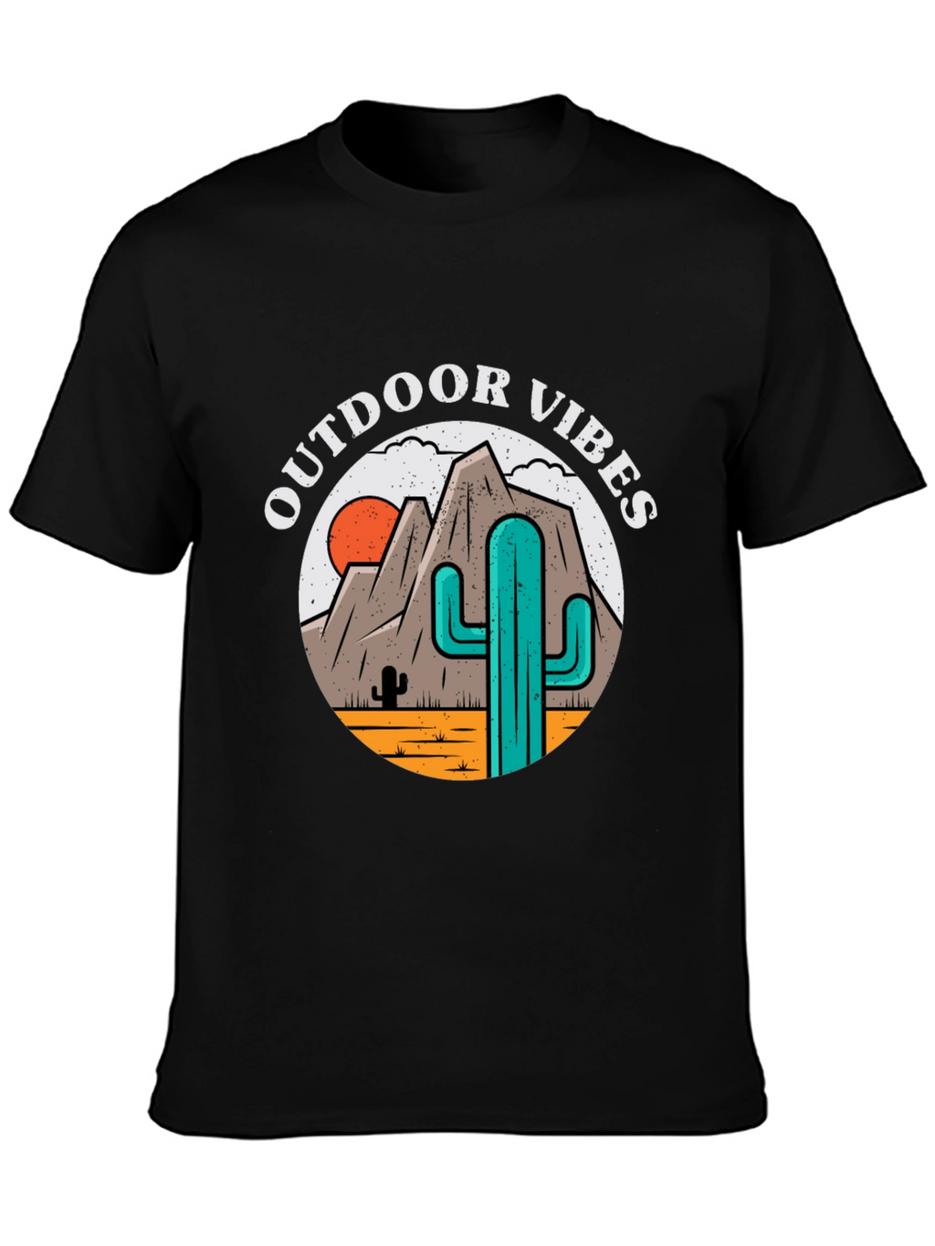 Outdoor Vibes Desert Graphic T-Shirt