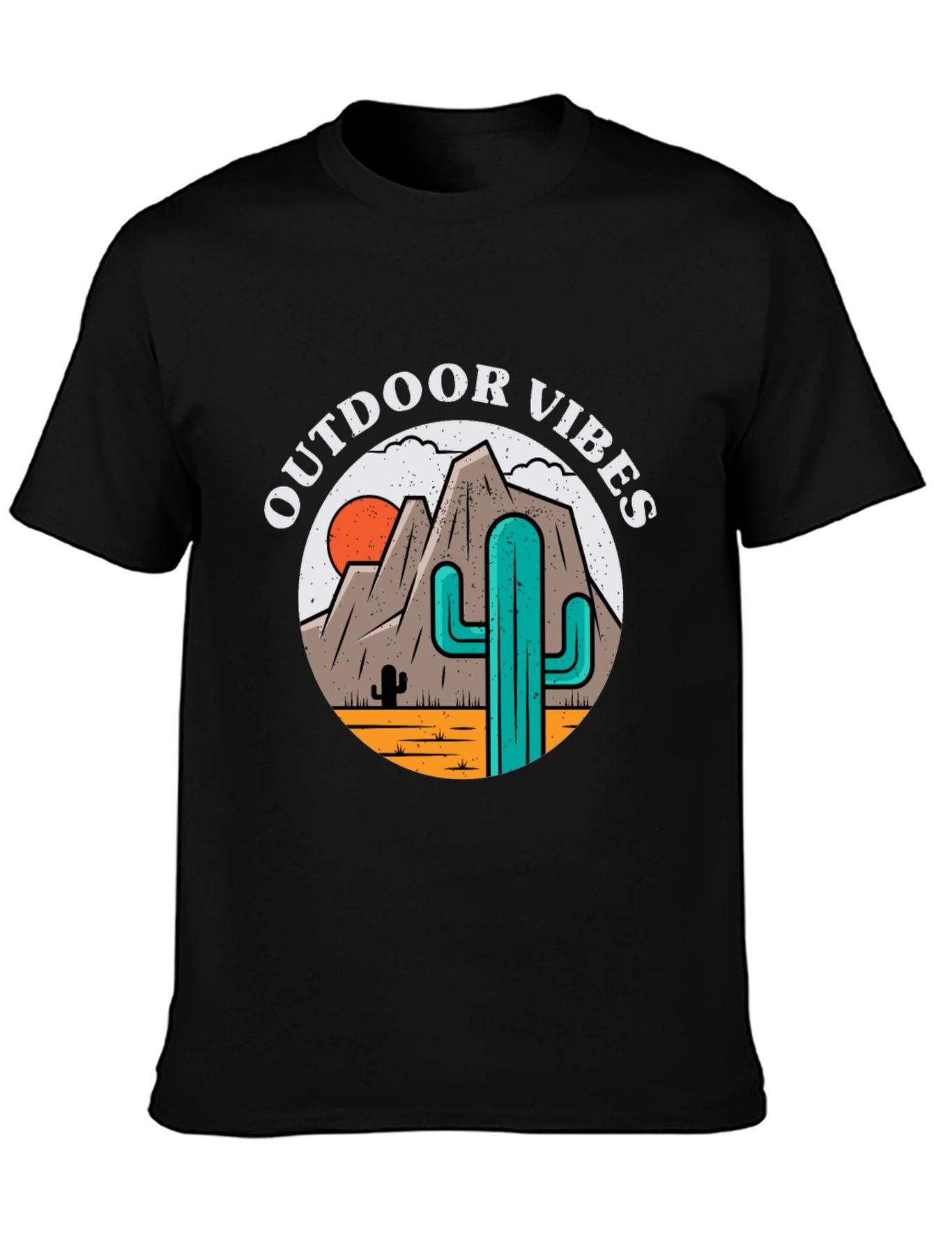 Outdoor Vibes Desert Graphic T-Shirt