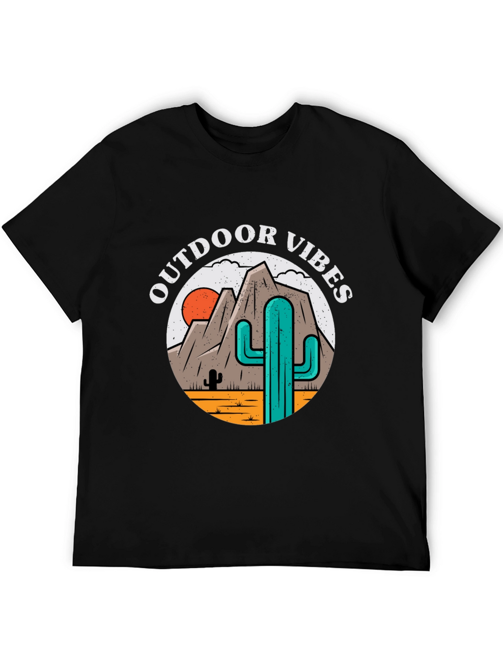 Outdoor Vibes Desert Graphic T-Shirt
