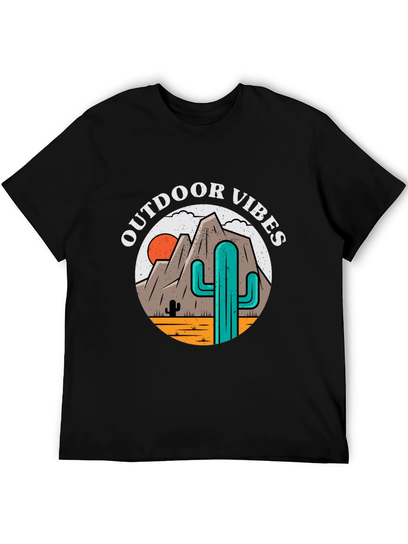 Outdoor Vibes Desert Graphic T-Shirt
