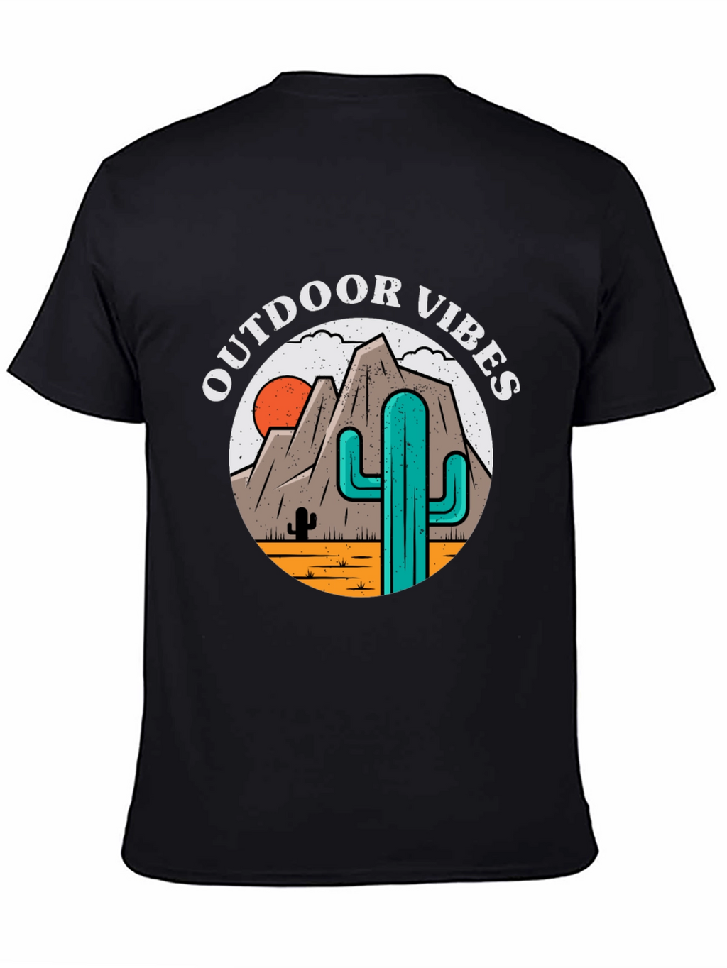 Outdoor Vibes Desert Graphic T-Shirt
