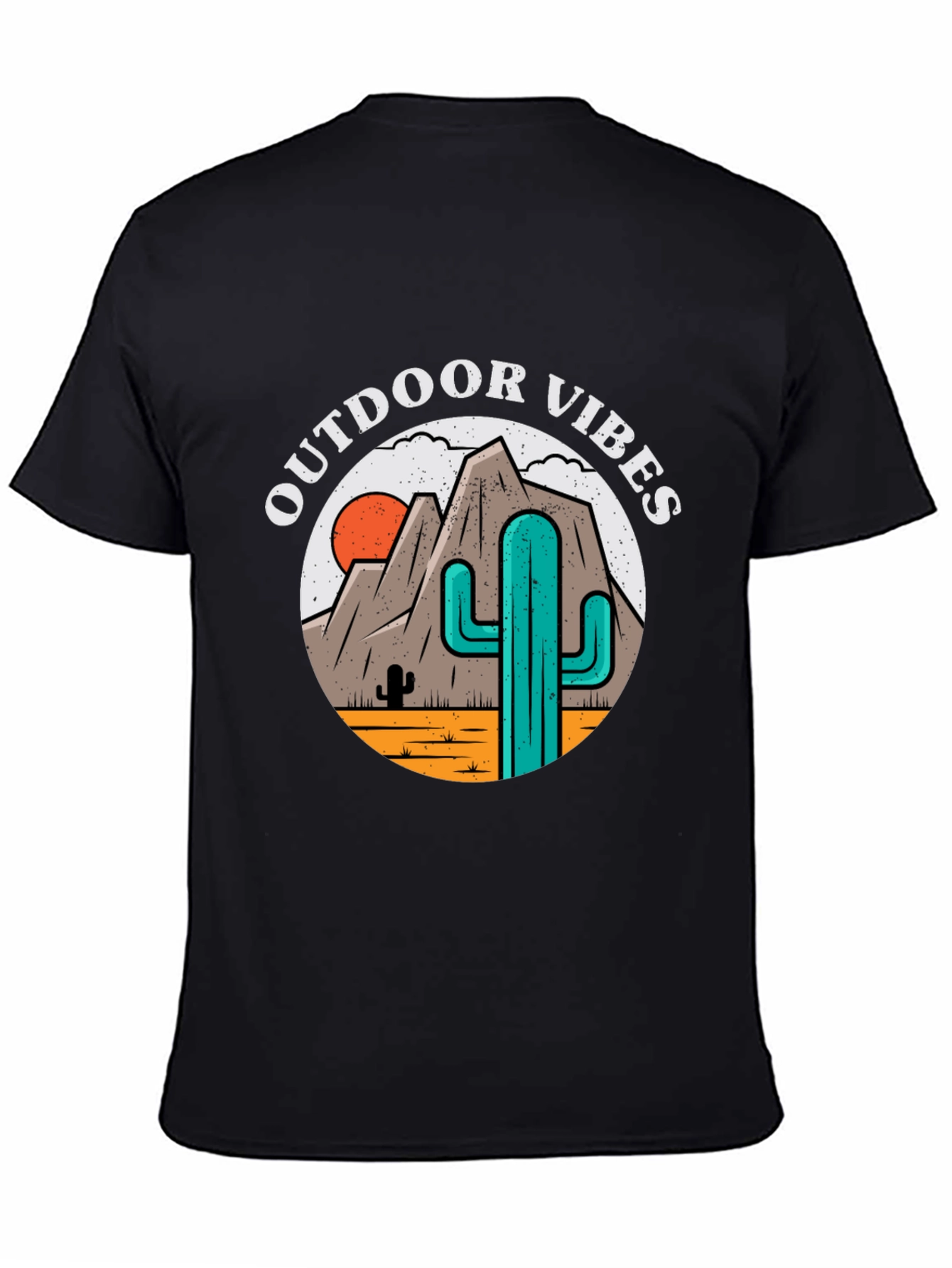 Outdoor Vibes Desert Graphic T-Shirt