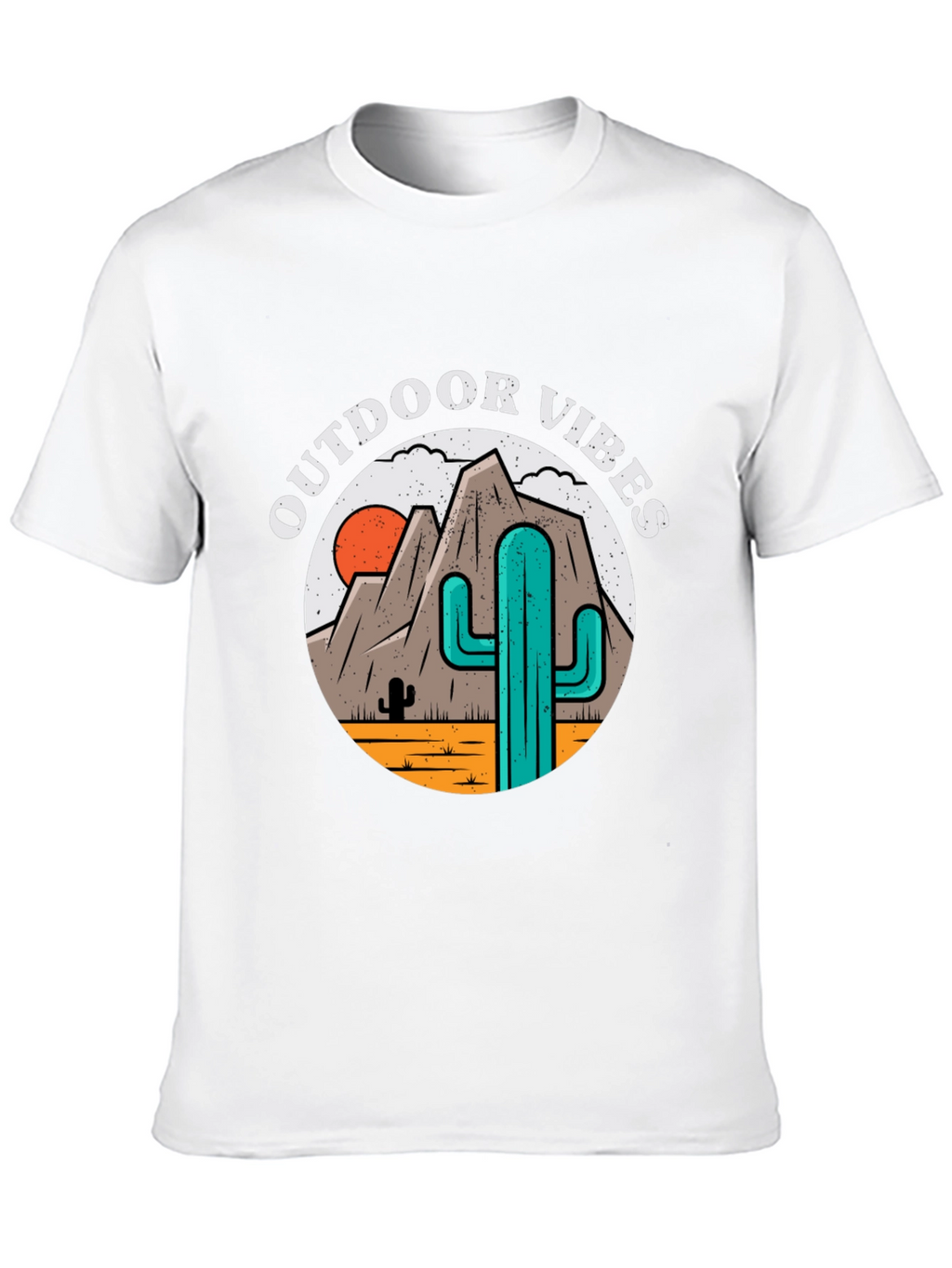 Outdoor Vibes Desert Graphic T-Shirt