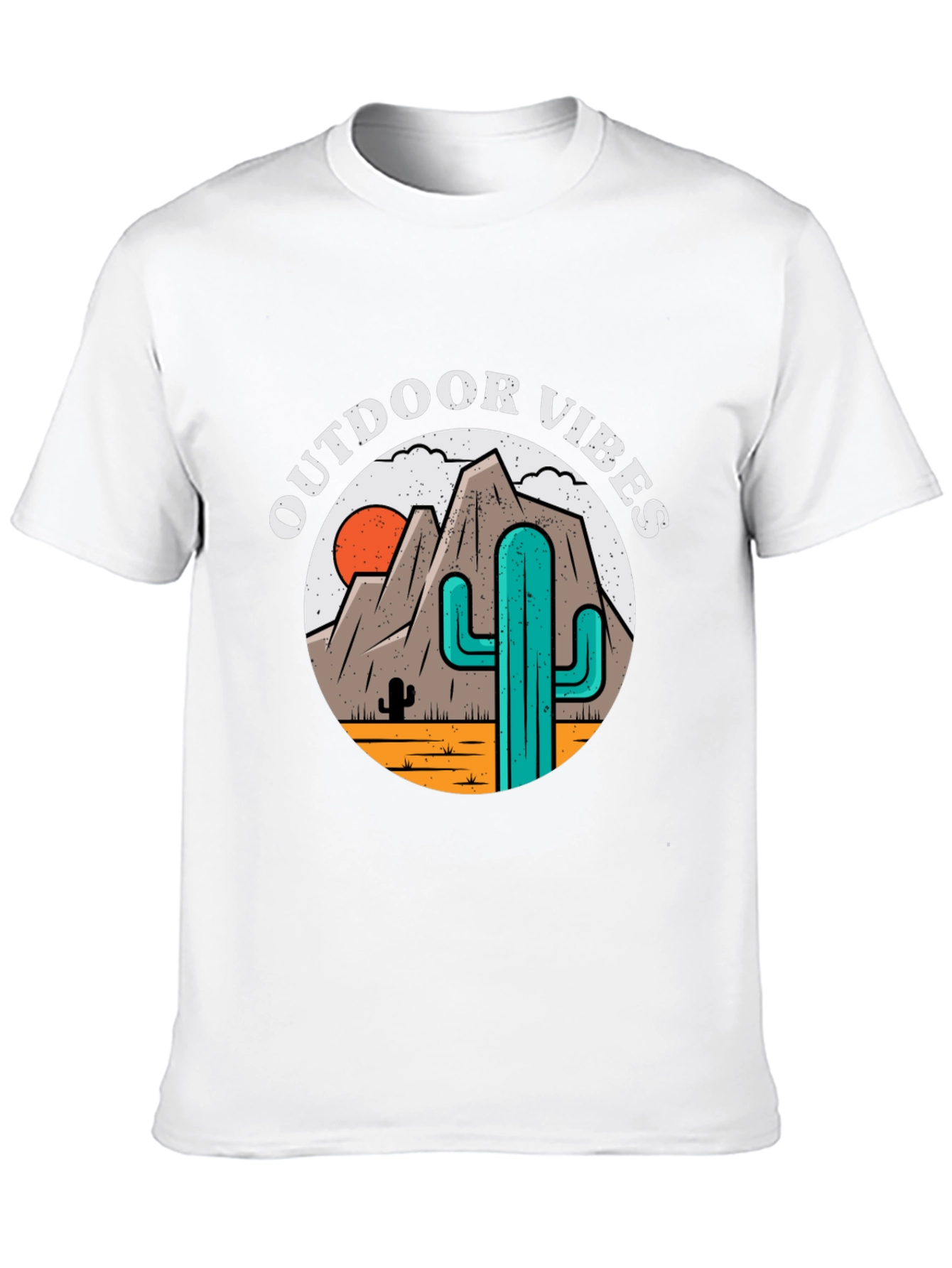 Outdoor Vibes Desert Graphic T-Shirt
