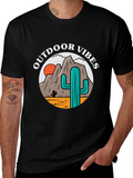 Outdoor Vibes Desert Graphic T-Shirt