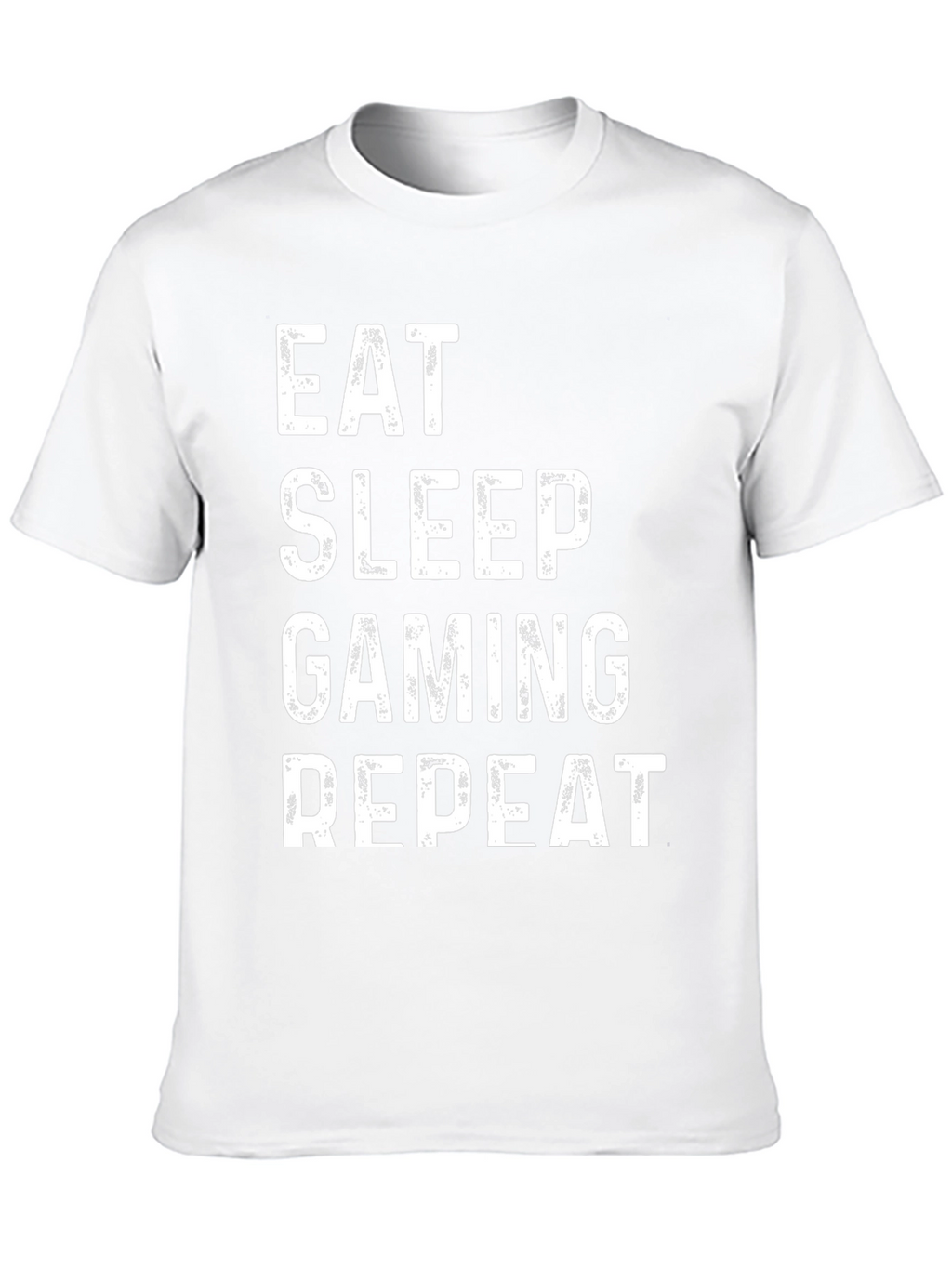 Eat Sleep Gaming Repeat Black T-Shirt