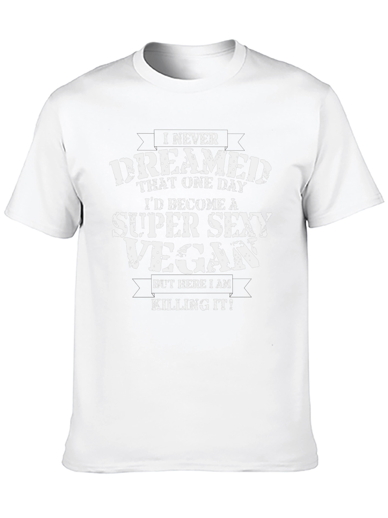 Super Sexy Vegan T-Shirt - Novelty Graphic Tee