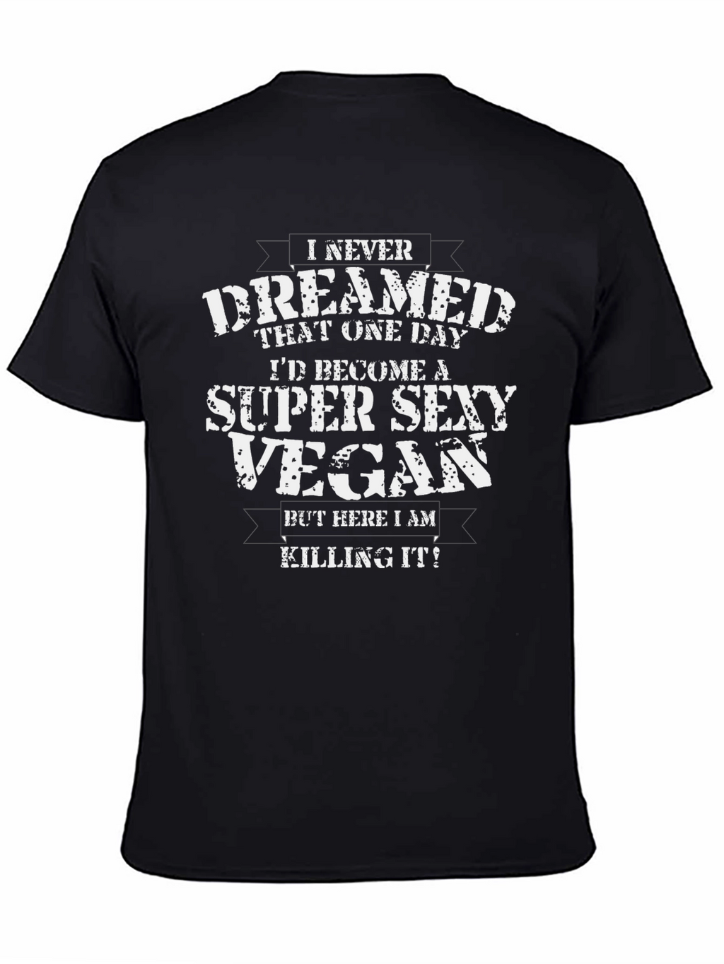 Super Sexy Vegan T-Shirt - Novelty Graphic Tee