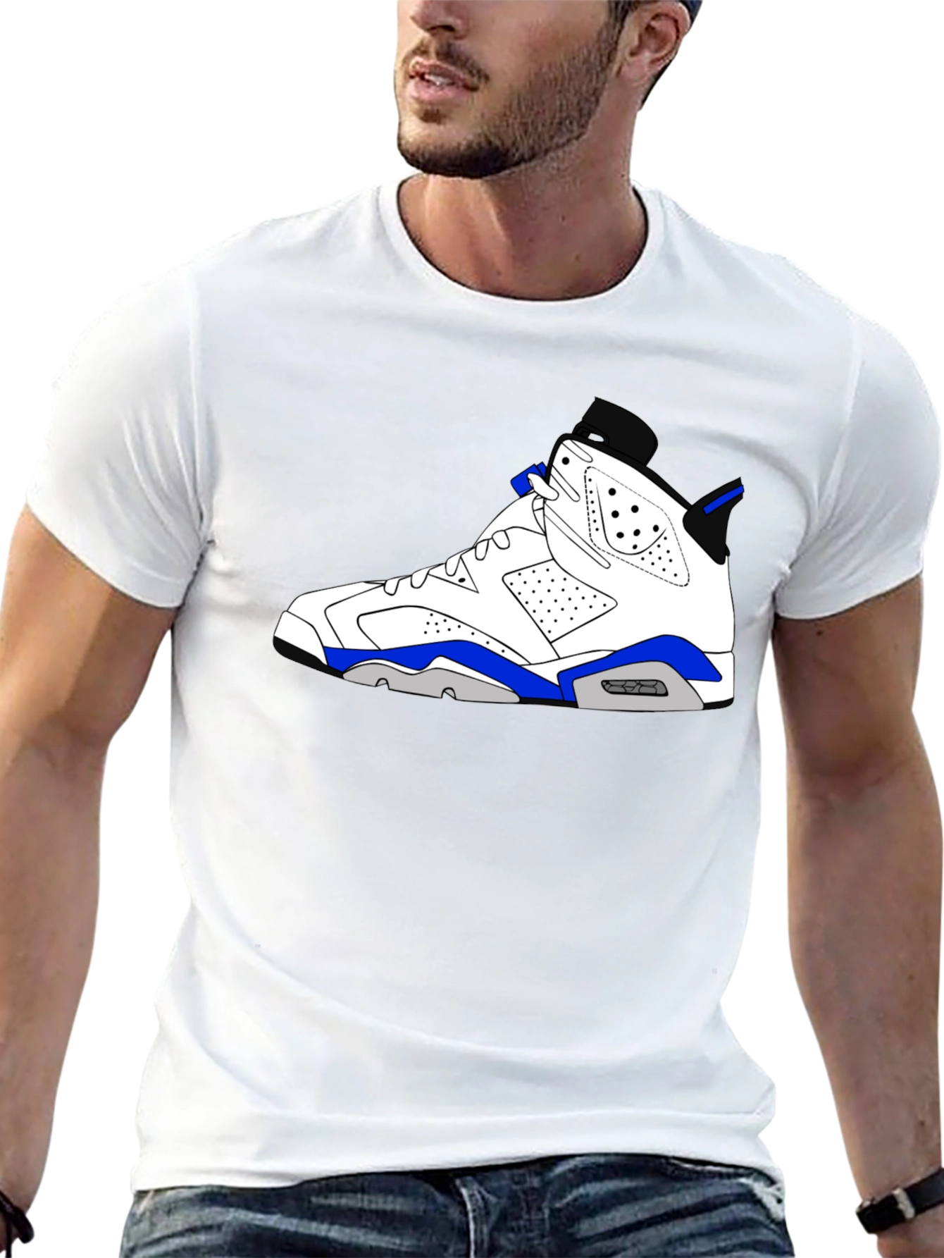 Sneaker Graphic T-Shirt - Black