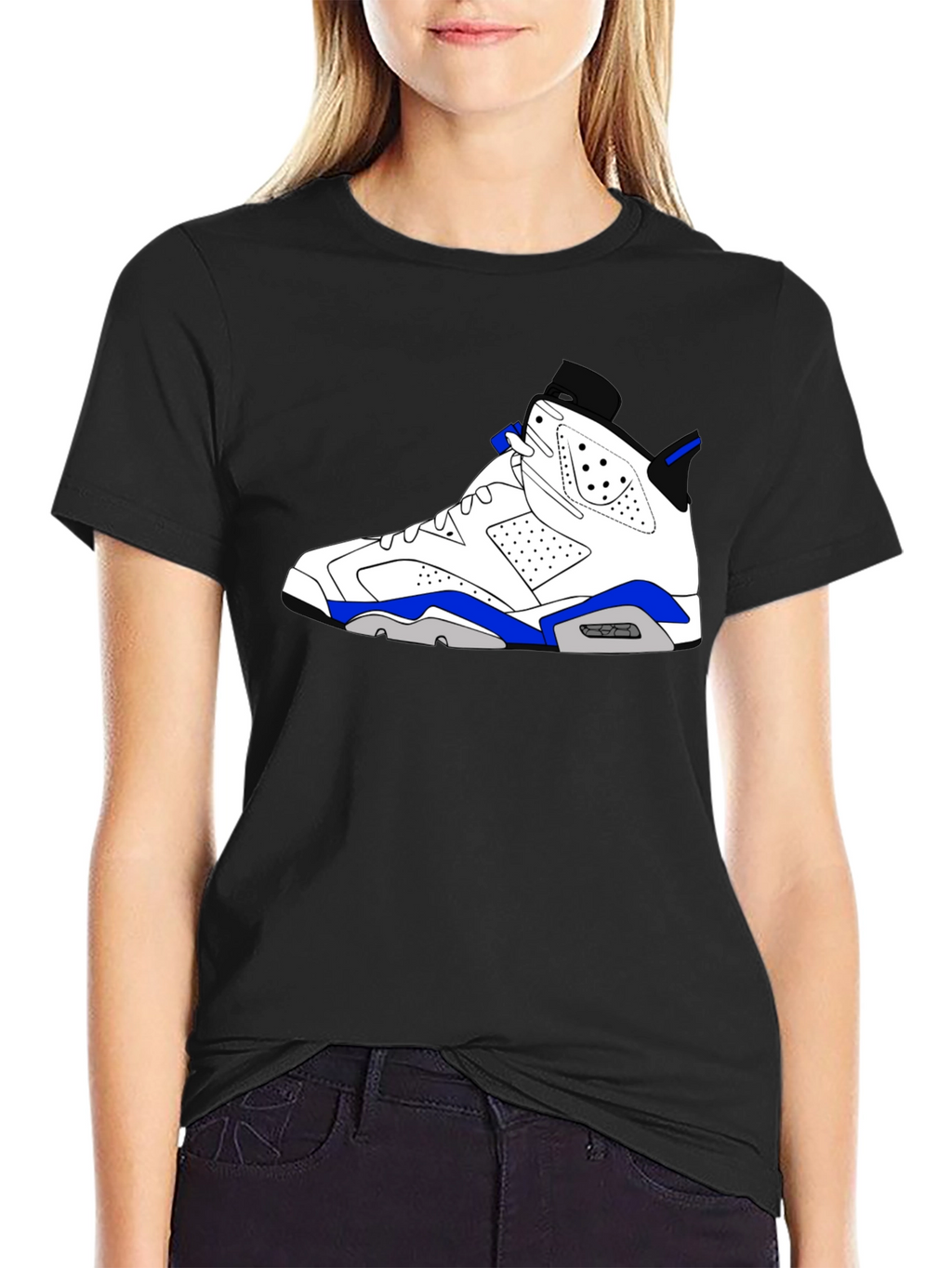 Sneaker Graphic T-Shirt - Black