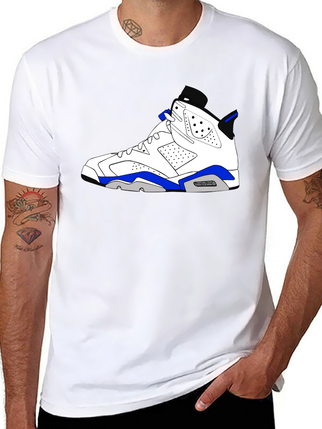 Sneaker Graphic T-Shirt - Black