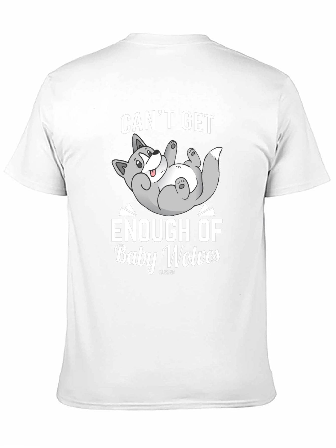 Cant Get Enough Baby Wolves Graphic T-Shirt