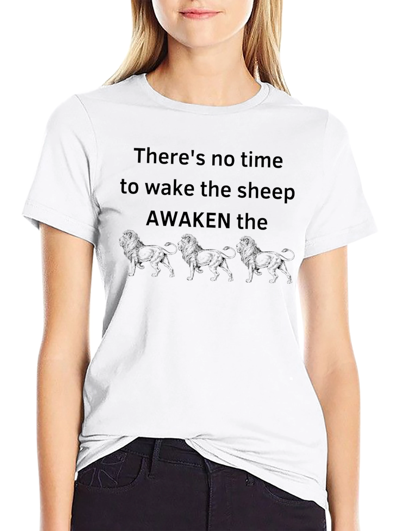 Awaken the Lion T-Shirt: Bold Statement Tee