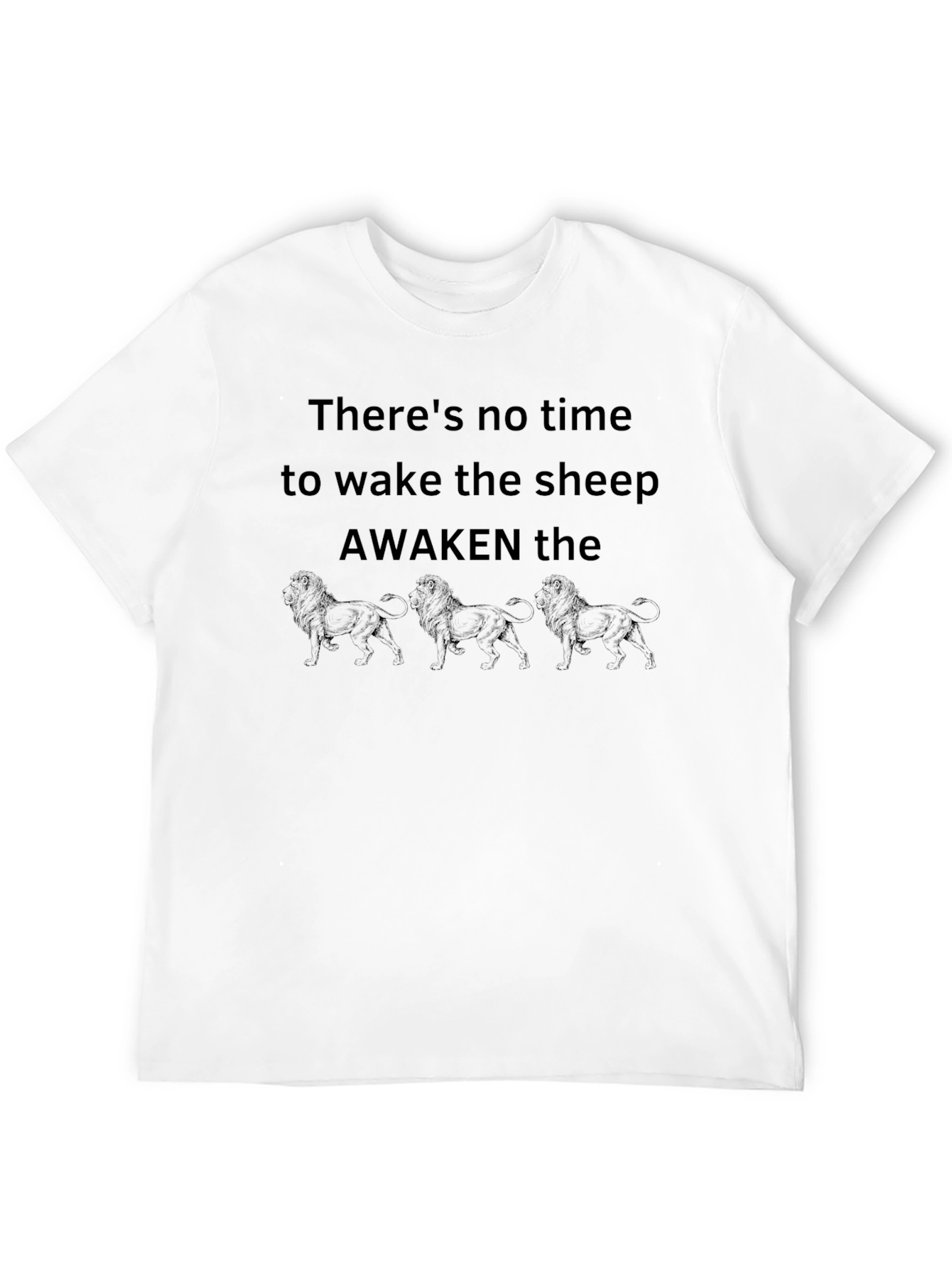 Awaken the Lion T-Shirt: Bold Statement Tee