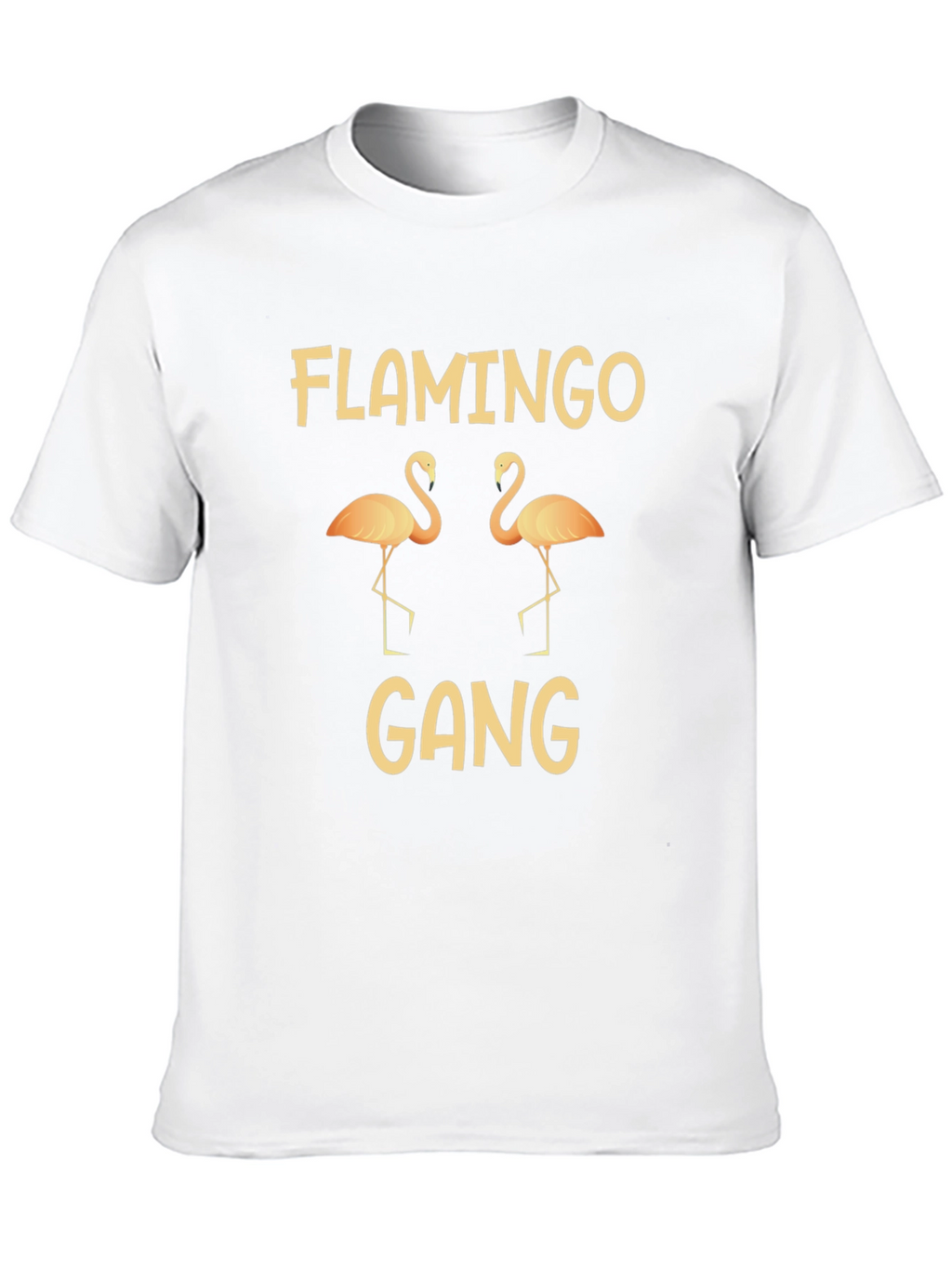 Flamingo Gang Black T-Shirt