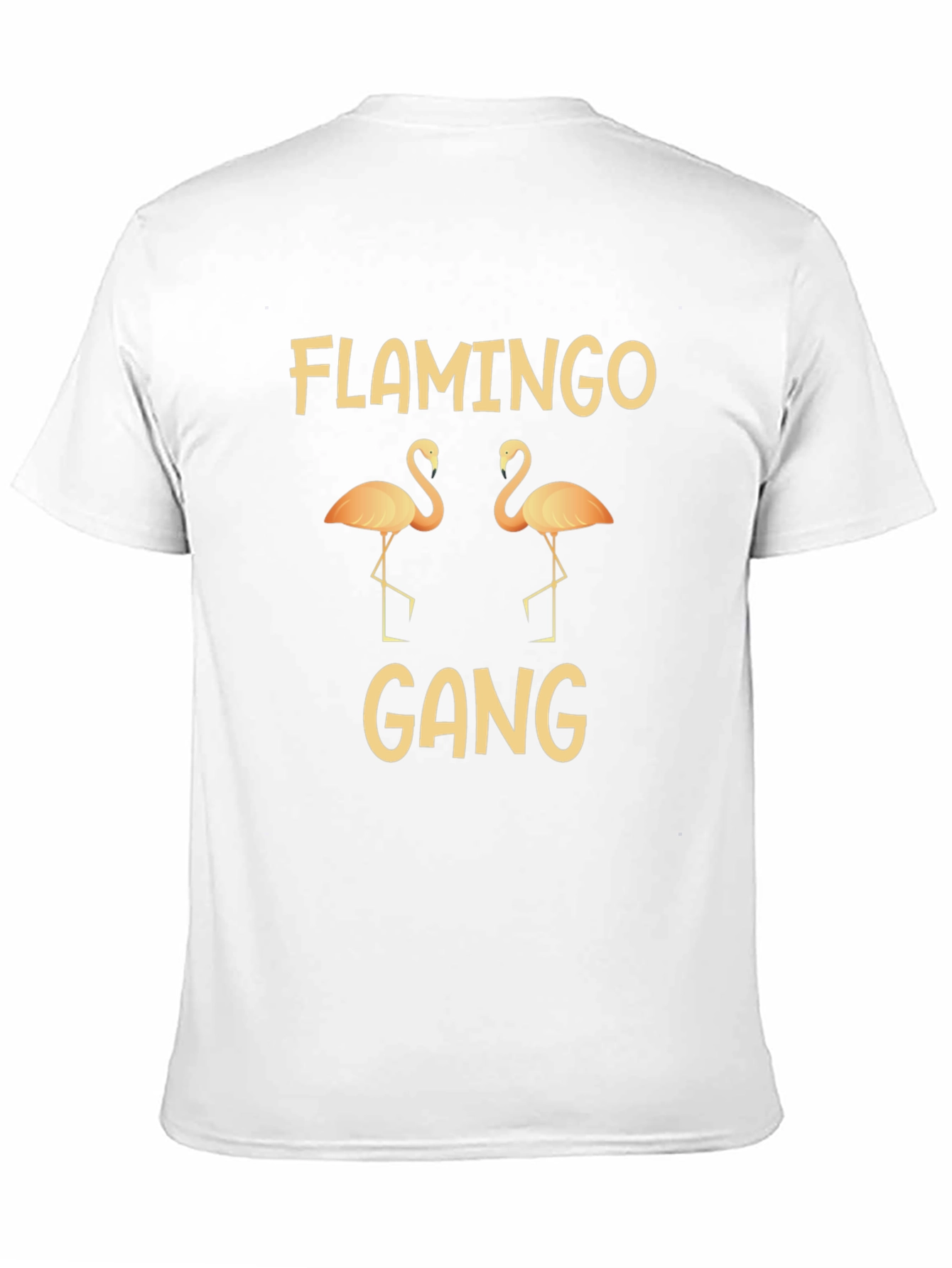 Flamingo Gang Black T-Shirt