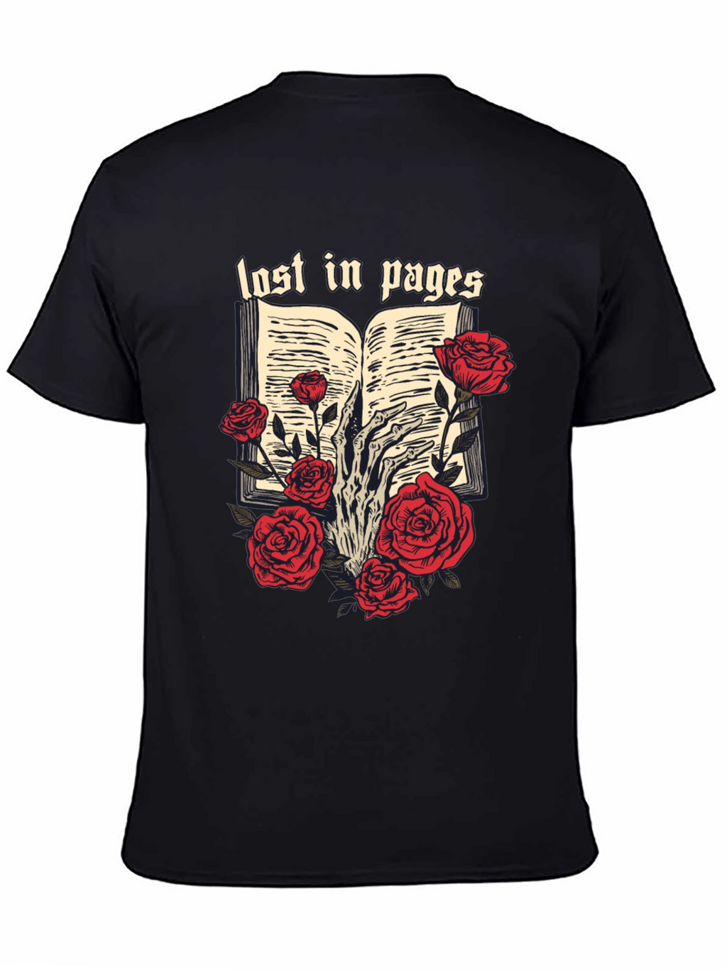 Lost in Pages Graphic Tee - Book Lovers T-Shirt