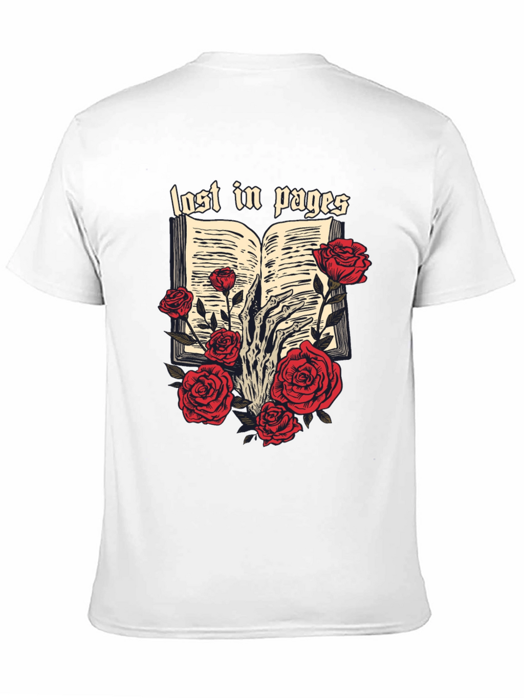 Lost in Pages Graphic Tee - Book Lovers T-Shirt