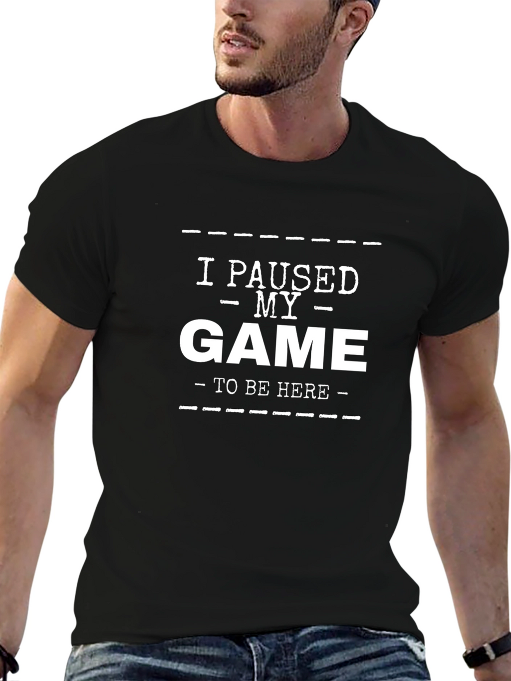 I Paused My Game T-Shirt - Gamer Apparel